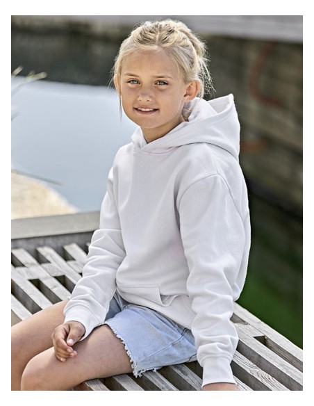 TEE-5152B-Junior UNLABELED Hooded Sweatshirt 2
